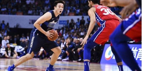  易建联复出首秀带领广东轻取深圳队