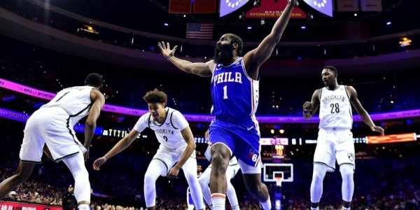  恩比德统治攻防两端76人轻取魔术